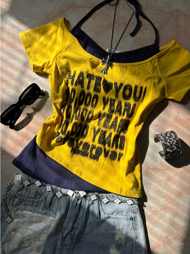 Halter Neck Baddie Top