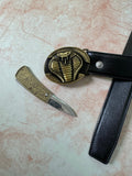 Cobra Knife Belt